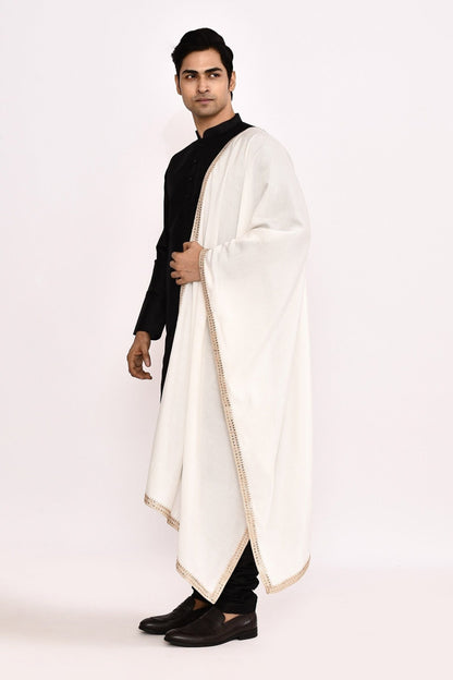 DESIGNER SILK KURTA SILK CHURIDAR & COTTON DUPATTA - Simaaya