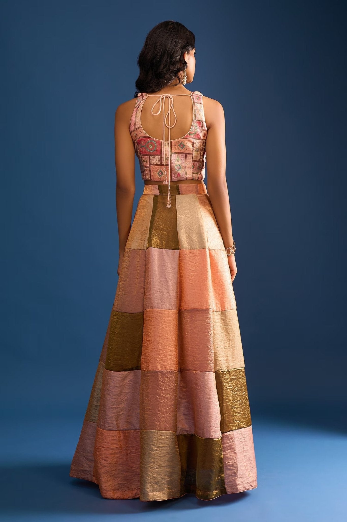 Designer Wear Multi-Colour Lehenga Set - Simaaya